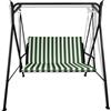 Il Tuo Artigiano Design CUSCINO FASCIATO PER DONDOLO DA GIARDINO 2 3 4 POSTI SFODERABILE MADE IN ITALY