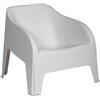 Toomax Sedia in Plastica da Giardino Grande Esterni Poltrona Impilabile 79×76,5×70h cm