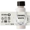 SD COLORS Vernice per Ritocchi Smaltata Bianca; 8 Ml; Ad Asciugatura Rapida; Compatibile C