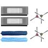 Per Ecovacs Deebot T9 AIVI T9 AIVI+ Set spazzole laterali filtro Accessori per a
