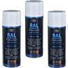 FAREN RAL ACRYLIC,Vernice spray Acrilica 100%, 400ml (RAL 1013 BIANCO PERLA)-3pz