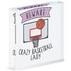 Gift Base Beware Pazzo Basket Donna Acrilico Foto Blocco Telaio Divertente Sport Scherzo