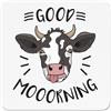 Gift Base Buongiorno Magnet Di Frigorifero Con Mucca - Scherzo Divertente Del Buongiorno