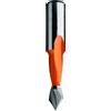 cmt PUNTA FORATRICE F/PASS. HW S=10X26 D=5X27X57.5 SX 313.050.12