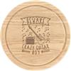 Gift Base Beware Pazzo Chitarra Ragazzo Rotondo Tagliare Tagliere per Formaggio Scherzo