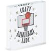 Gift Base Pazzo Basket Donna Acrilico Foto Blocco Telaio Divertente Sport