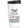 Gift Base Fidati Me I'M A Paramedico Viaggio Tazza Divertente Migliore Favorito Ambulanza