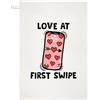 Gift Base Love At First Swipe Strofinaccio Valentines Giorno Fidanzata Scherzo Divertente