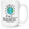 Gift Base World's Best Paramedico 426ml Grande Tazza Scherzo Divertente Favorito Ambulanza