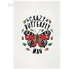 Gift Base Asciugamano Da Cucina Farfalla Pazza Uomo Stelle Animale Divertente
