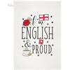Gift Base I'M Inglese E Orgoglioso Strofinaccio - Inghilterra Supereroe Rugby Bandiera