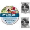 2x Per Cani Sopra Oltre 8 kg Medio Grandi Seresto Collare Antiparassitario 70cm