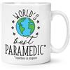 Gift Base World's Best Paramedico 284ml Tazza Scherzo Divertente Favorito Doctor Ambulanza