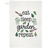 Gift Base Eat Sleep Giardino Repeat Strofinaccio Giardiniere Pianta Amante Piante Grasse
