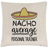 Gift Base Nacho Media Personale da Ginnastica Cuscino Cover Divertente Migliore Awesome PT