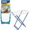 Non applicabile Stendibiancheria Stendi Cucciolo Resina Bianco Resistente 92×50×81cm per Vestiti