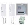 Urmet KIT CITOFONO URMET MONOFAMILIARE CON 2 CORNETTE 1150/1 KIT CITOFONICO 2 CITOFONI