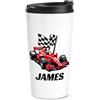 Gift Base Personalizzato Corsa Auto Rosso Viaggio Tazza Dad Papà Giorno Nonno Son Bambini