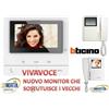 Bticino MONITOR VIDEOCITOFONO VIVAVOCE BTICINO BIANCO 344625 2 FILI PIVOT POLYX Swing