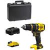 Stanley Trapano a Percussione STANLEY FatMax SFMCD721D1K (1 x 2,0 Ah + Caricabatteria +