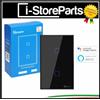 SONOFF TX T2US2C INTERRUTTORE SMART PARETE WIFI APP 2 TASTI X 503 NERO DOMOTICA