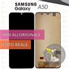 Samsung DISPLAY PARI ORIGINALE SAMSUNG GALAXY A50 SM-A505 SCHERMO OLED VETRO LCD TOUCH