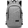 Kono Zaino da viaggio per computer portatile, zaino universitario per scuola, antifurto, per computer portatile da 15,6 pollici, con porta di ricarica USB, leggero, borsa da lavoro per uomini e donne,