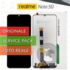 Realme DISPLAY ORIGINALE REALME NOTE 50 RMX3834 SCHERMO VETRO LCD TOUCH SCREEN