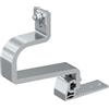 Fischer RH 40-52 V AL 10x Ganci in Alluminio per Tetti di Tegole, 2 Regolazioni, Innesto Verticale, per Profili Pannelli Solari Fotovoltaici, 571741