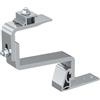 Fischer RH 52-67 H AL 10x Ganci in Alluminio per Tetti di Tegole, 3 Regolazioni, Innesto Orizzontale, per Profili Pannelli Solari Fotovoltaici, 571744