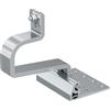 Fischer RH 40-52 VB AL 10x Ganci in Alluminio per Tetti di Tegole, 3 Regolazioni, Innesto Verticale, per Profili Pannelli Solari Fotovoltaici, 571746