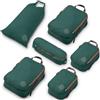 TRIPPED Travel Gear Set di cubi da viaggio a compressione, organizer per vestiti leggeri e resistenti, per bagagli e valigie