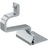 Fischer RH 52-67 VB AL 10x Ganci in Alluminio per Tetti di Tegole, 3 Regolazioni, Innesto Verticale, per Profili Pannelli Solari Fotovoltaici, 571748