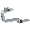 Fischer RH 30 H AL 10x Ganci in Alluminio a Base Fissa per Profili Pannelli Solari