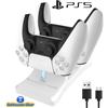 CARICA BATTERIE CONTROLLER PS5 BASE RICARICA USB DOPPIO DUAL CHARGING DOCK