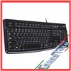 Tastiera USB Logitech K120 tasti con profilo con cavo QWERTY Italiana windows co