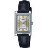Casio Orologio Donna CASIO LTP-1234PL-7A2EF Vera Pelle Nero Vintage