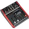 Proel PLAYMIX6 Mixer 6 ingressi Bluetooth, lettore MP3, Registrazione stereo USB