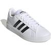 Adidas Grand court base 2.0 Scarpe uomo Sneakers tennis Pelle bianco 46