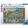 Ravensburger - Puzzle Il mistero di Atlantide, 1000 Pezzi, Idea regalo, per Lei