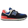 New Balance 574 Hook & Loop Trainers Multicolor EU 33 Ragazzo