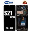 SAMSUNG S21 ULTRA G998 Display SOFT OLED Originale LCD Touch Schermo Frame Nero