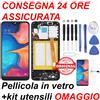 Samsung DISPLAY LCD FRAME ORIGINALE SAMSUNG GALAXY A20E SM A202F TOUCH SCREEN SCHERMO