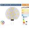 UNIVERSO LAMPADINA LED G4 SPOTLIGHT 2/2.5W BULD DISC SMD CHIP 3000K 4000K 6500K