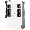 Legrand Bticino Legrand UPS monofase Gruppo di Continuità per PC LG-310081, Keor Multiplug, con Caricatore USB, 6 prese multistandard, Stabilizzazione AVR, 600 VA/360 W, Autonomia fino a 15 minuti