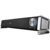 Trust Set altoparlanti pc ASTO Sound Bar Pc & Tv Speaker Black e Silver 6W 21046