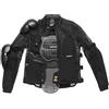Spidi T187-026-3XL Giacca in Tessuto Multitech Armor Evo, Nero, 3XL