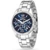 Sector No Limits Orologio Sector 240 r3273676004 Watch Cronografo Blu Uomo 41 mm Acciaio Nuovo