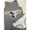Intimo coordinato intimo canotta slip bambina 5/6 anni baby jadea