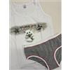 Intimo coordinato intimo canotta slip bambina 7/8 anni baby jadea